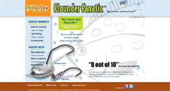 Desktop Screenshot of flounderfanatic.com